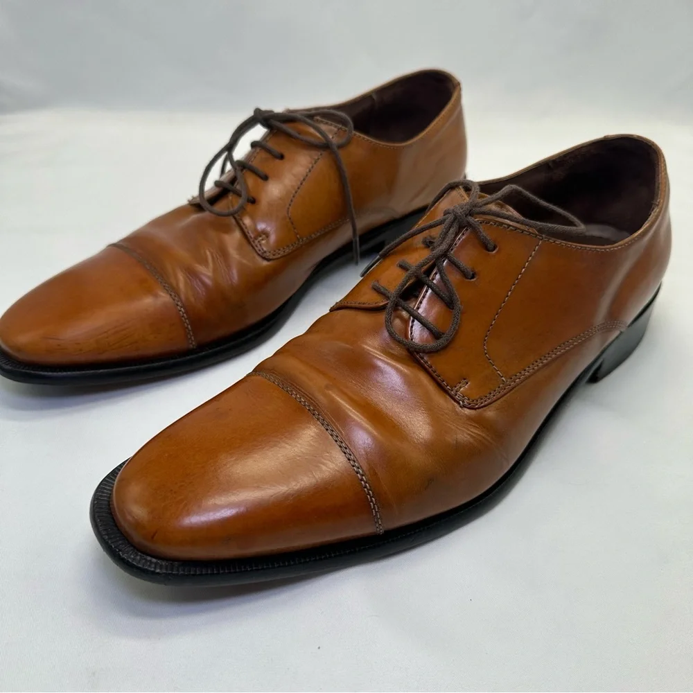 Donald J‎ Pliner Mens Cap Toe Lace-up Oxford Size 8.5  Men Donald J Pliner Shoes